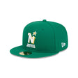 Minnesota North Stars Team Green 59FIFTY Fitted Hat - New Era - 23500533034