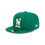 Minnesota North Stars Team Green 59FIFTY Fitted Hat - New Era - 23500533034
