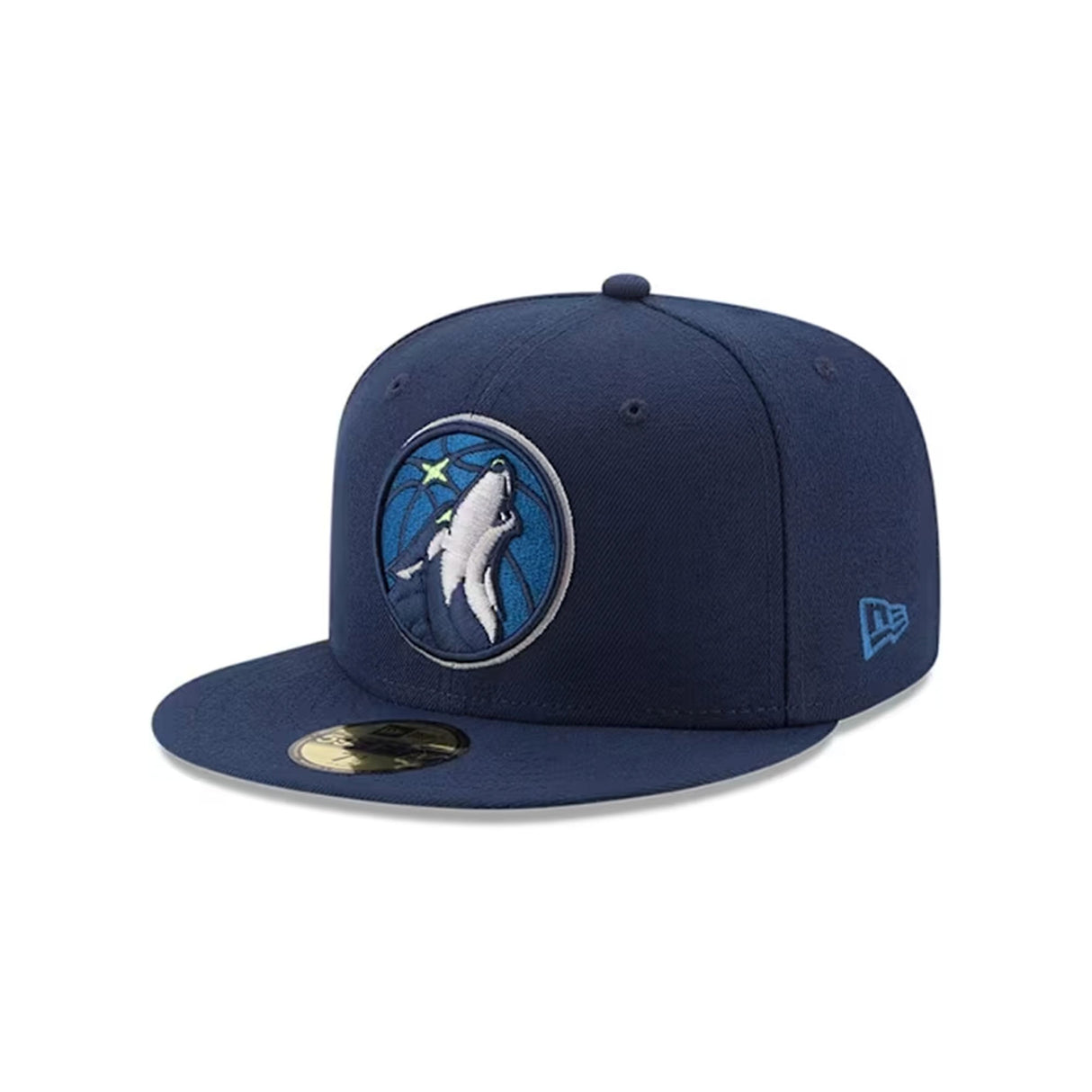 Minnesota Timberwolves Hardwood Classics Navy 59FIFTY Fitted Hat - New Era - 23960122801