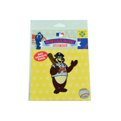 Minnesota Twins T.C. Bear Mascot Embroidered Patch - The Emblem Source - 