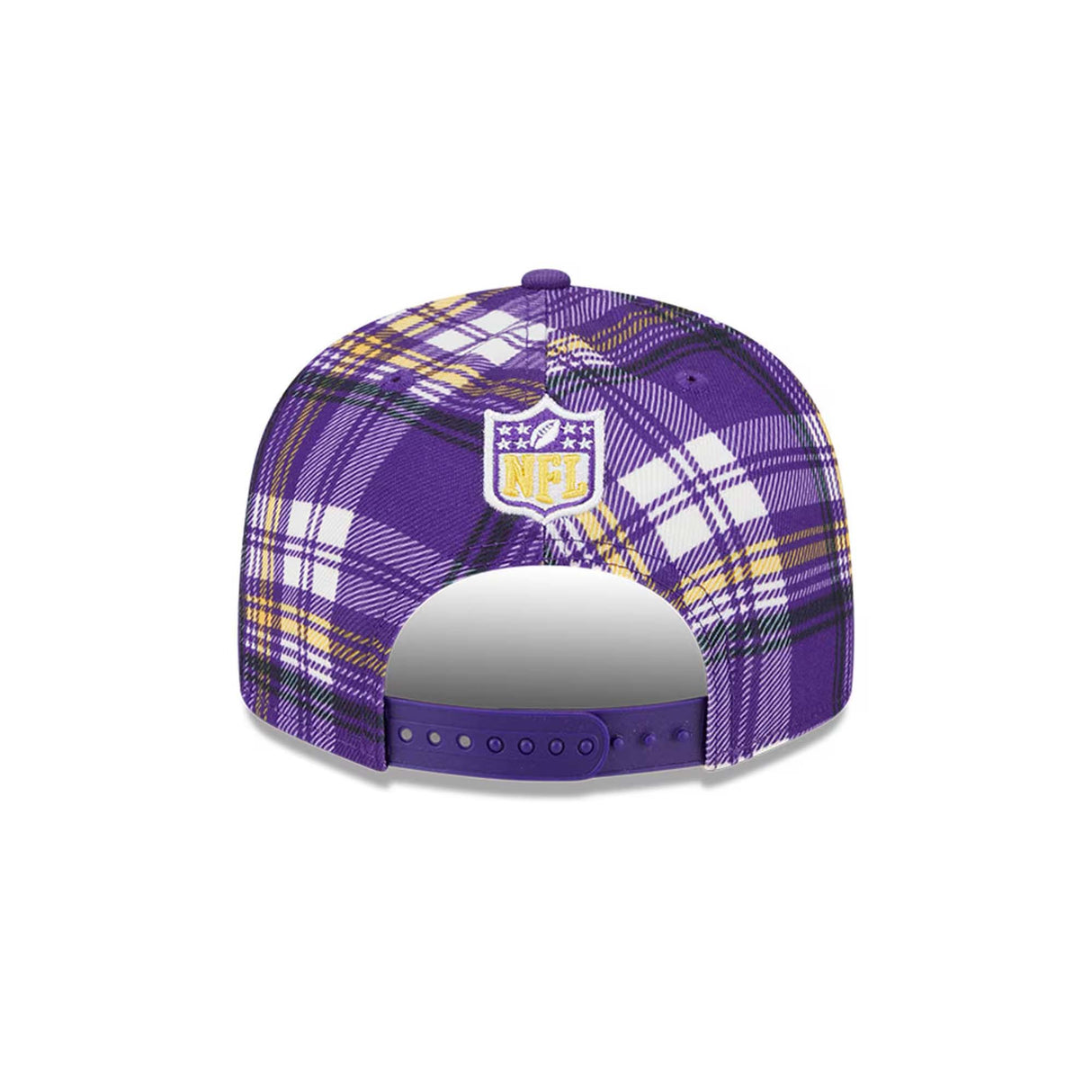 Minnesota Vikings 2024 Sideline Statement Plaid New Era 9FIFTY Snapback Hat - New Era - 23950913101