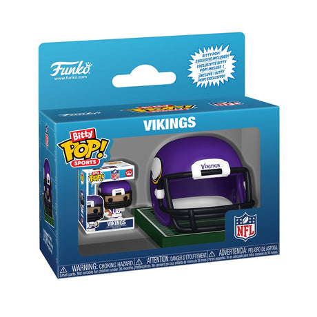 Minnesota Vikings Bitty Pop! Helmet & Player - Funko - 1508041131