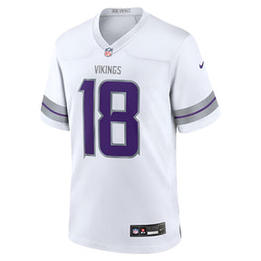 Minnesota Vikings J. Jefferson Nike White Alternate Game Player Jersey - Nike - 