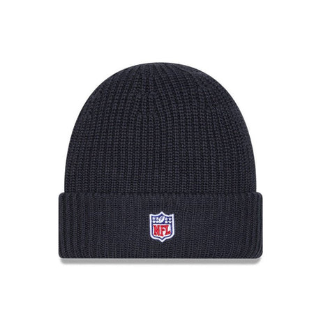 Minnesota Vikings Navy Cuffed Knit Beanie - New Era - 