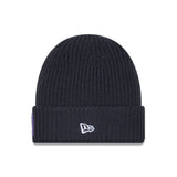 Minnesota Vikings Navy Cuffed Knit Beanie - New Era - 