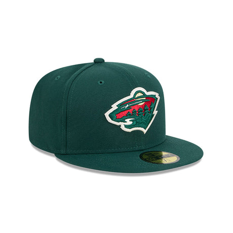 Minnesota Wild Team Green 59FIFTY Fitted Hat - New Era - 23500533001