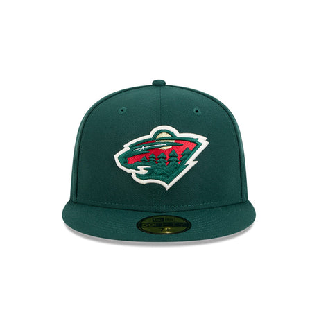 Minnesota Wild Team Green 59FIFTY Fitted Hat - New Era - 23500533001