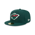 Minnesota Wild Team Green 59FIFTY Fitted Hat - New Era - 23500533001