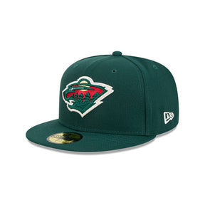 Minnesota Wild Team Green 59FIFTY Fitted Hat - New Era - 23500533001