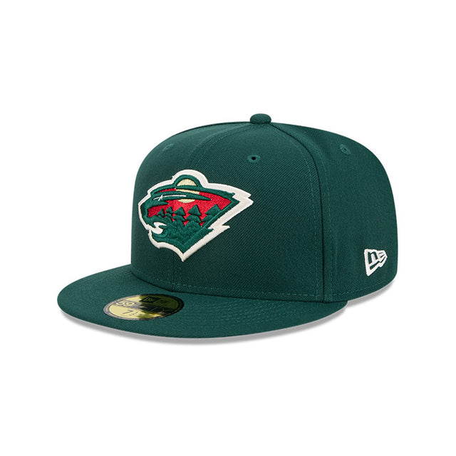 Minnesota Wild Team Green 59FIFTY Fitted Hat - New Era - 23500533001