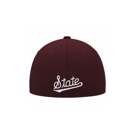 Mississippi State Bulldogs Maroon Fitted Hat - Adidas - 10570363901