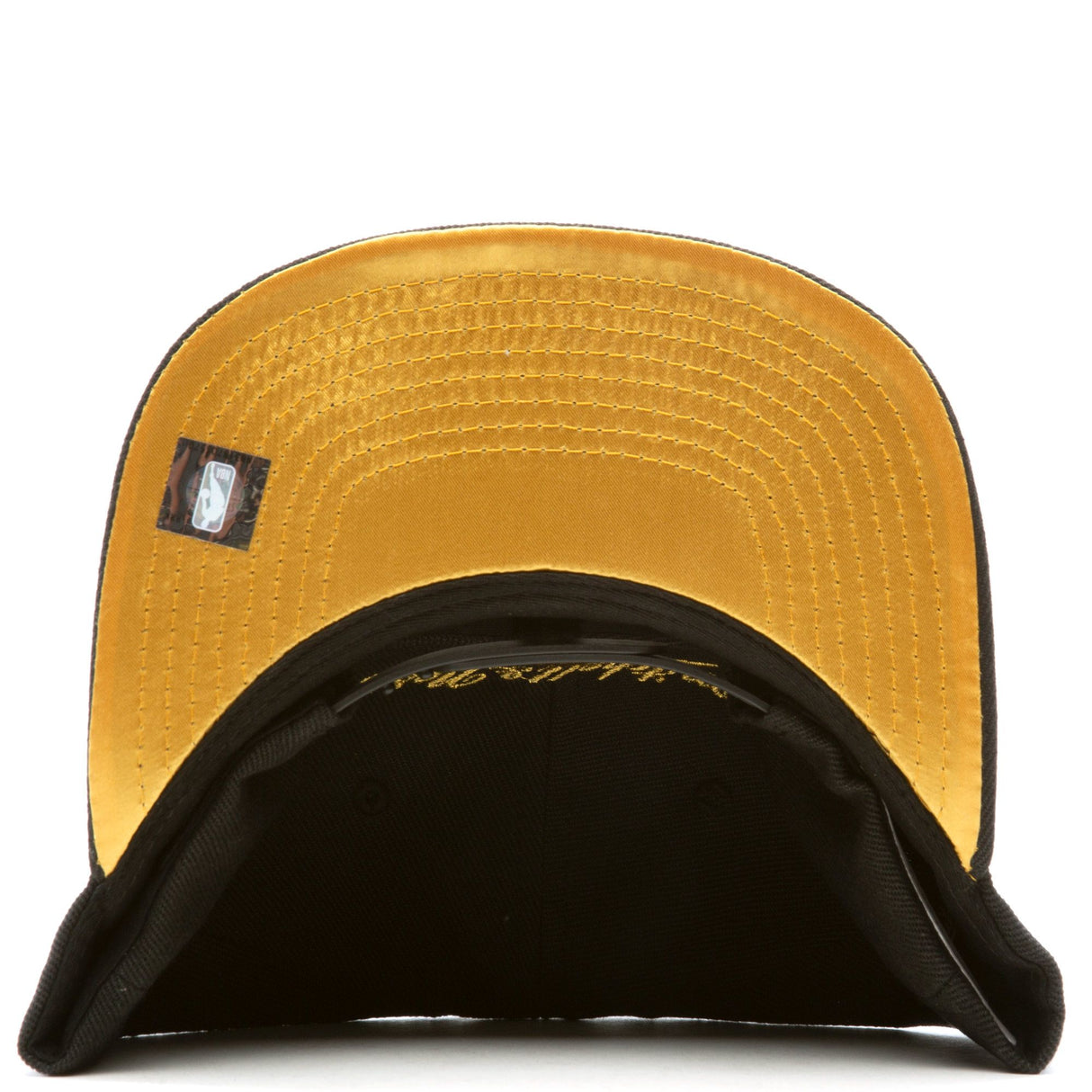 Mitchell & Ness LA Clippers Black/Gold Snapback Hat - Mitchell & Ness - 