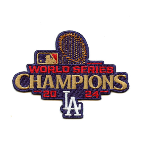 MLB 2024 World Series Champions Official Collector Patch 3" x 3" - The Emblem Source - 31210641108