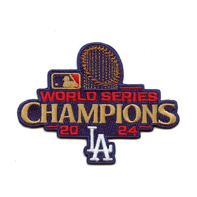 MLB 2024 World Series Champions Official Collector Patch 3" x 3" - The Emblem Source - 31210641108