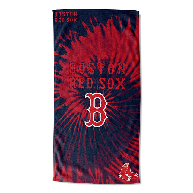 MLB Boston Red Sox Psychedelic Beach Towel 30x60 Inches - Northwest - 190604342948