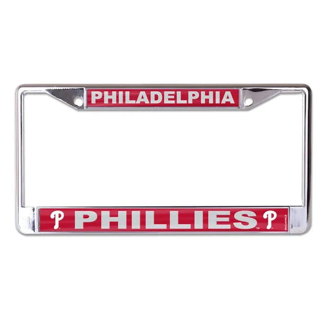 Front view of MLB license plate frame showcasing Detroit Tigers branding with a white background
