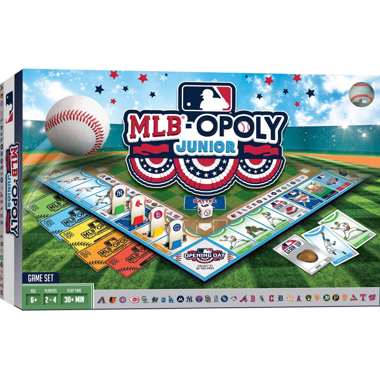 MLB Opoly Junior - MasterPieces Puzzle Company INC - 705988014178