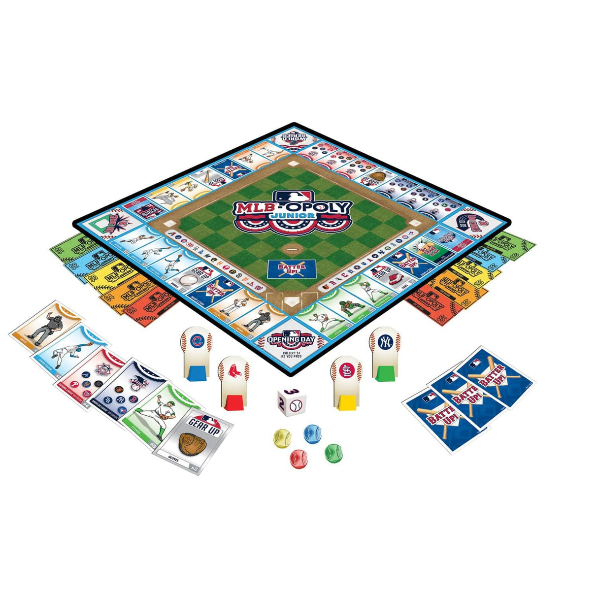 MLB Opoly Junior - MasterPieces Puzzle Company INC - 705988014178