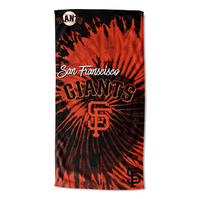 MLB San Francisco Giants Psychedelic Beach Towel 30x60 Inches - Northwest - 190604342986