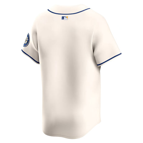 MLB Seattle Mariners Nike Alternate Limited Cream Jersey - Nike - 