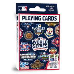 MLB World Series Playing Cards - 54 Card Deck - MasterPieces Puzzle Company INC - 705988917868