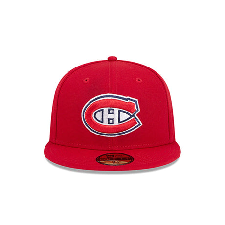 Montreal Canadiens Team red 59FIFTY Fitted Hat - New Era - 23500730601
