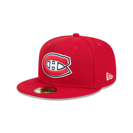 Montreal Canadiens Team red 59FIFTY Fitted Hat - New Era - 23500730601