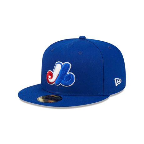 Montreal Expos '93 Blue 59FIFTY Fitted Hat - New Era - 23020143124