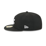 Myrtle Beach Pelicans Theme Night Black 59FIFTY Fitted Hat - New Era - 2346408201