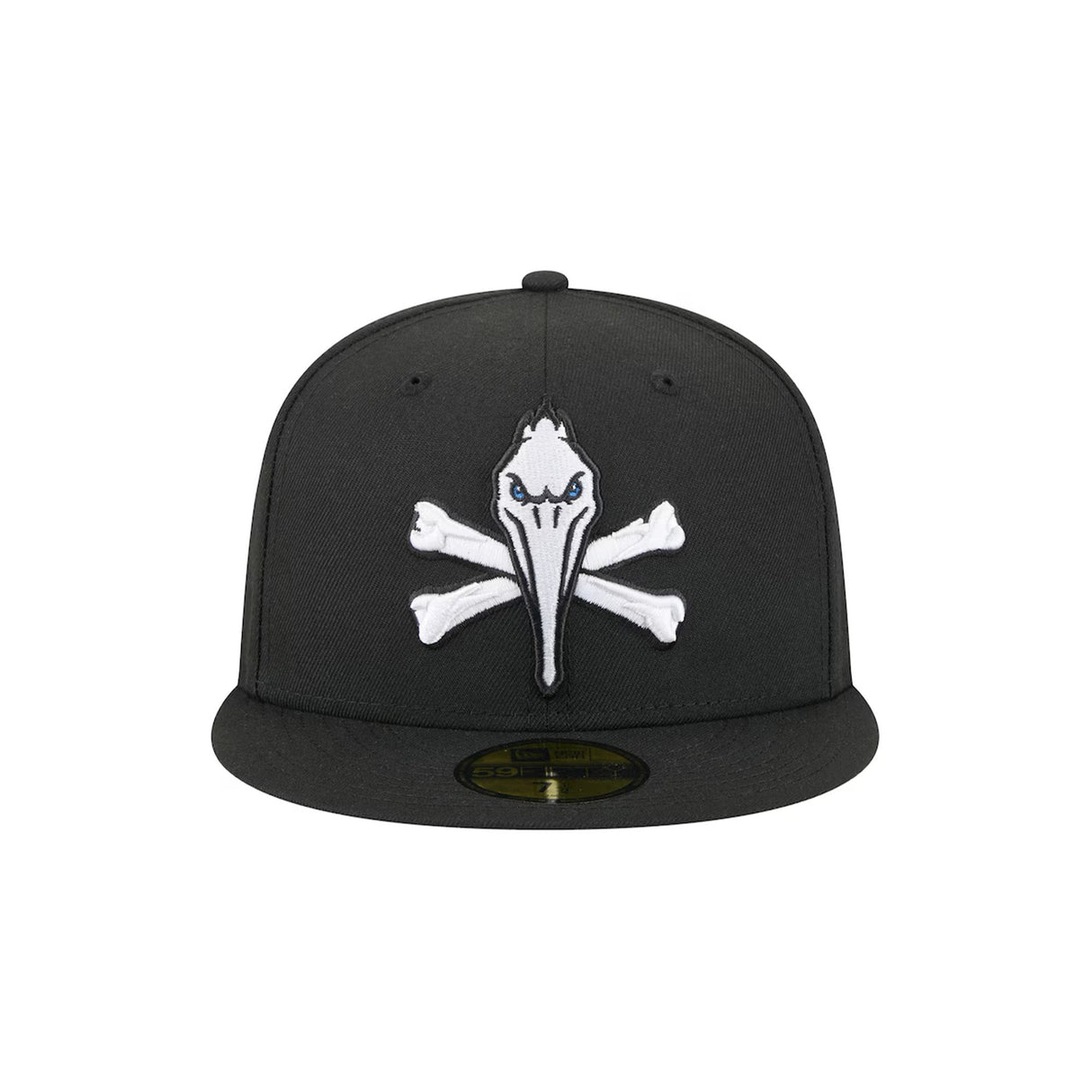Myrtle Beach Pelicans Theme Night Black 59FIFTY Fitted Hat - New Era - 2346408201