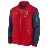 Nike Los Angeles Angels Dugout Jacket - Red & Navy
