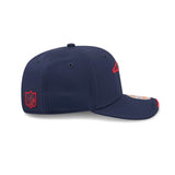 New England Patriots 2026 NFL Sideline Collection Navy 9SEVENTY Stretch-Snap Hat - New Era - 23850512201