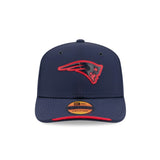 New England Patriots 2026 NFL Sideline Collection Navy 9SEVENTY Stretch-Snap Hat - New Era - 23850512201