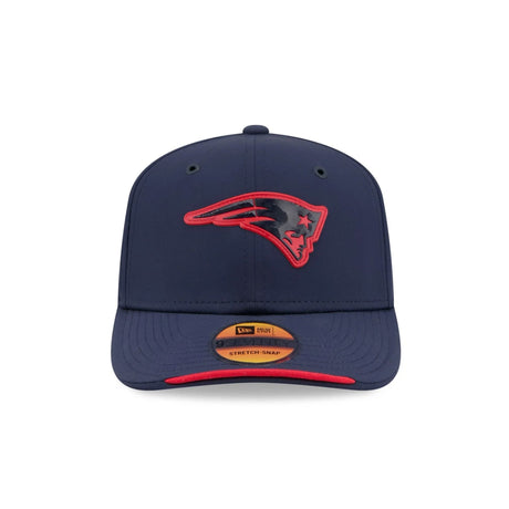 New England Patriots 2026 NFL Sideline Collection Navy 9SEVENTY Stretch-Snap Hat - New Era - 23850512201