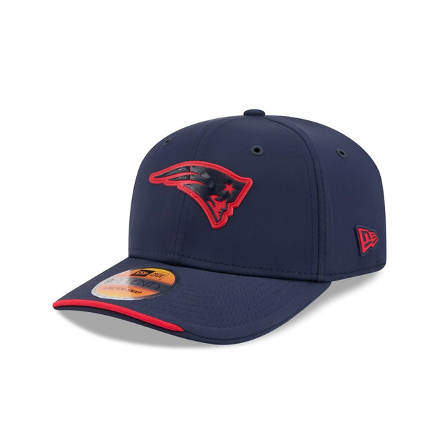 New England Patriots 2026 NFL Sideline Collection Navy 9SEVENTY Stretch-Snap Hat - New Era - 23850512201
