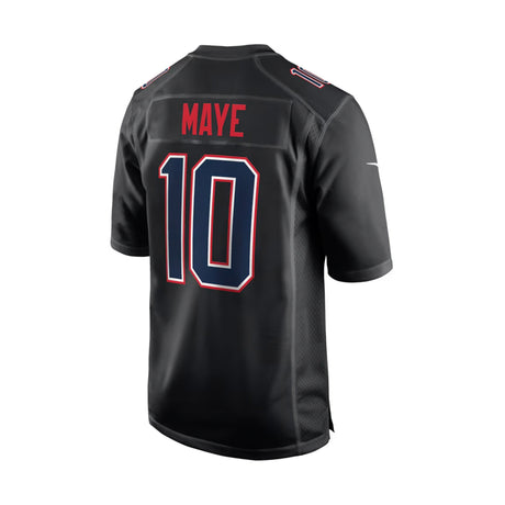 New England Patriots Drake Maye Nike Navy Super Bowl LX Patch Game Jersey - Nike - 360304122101