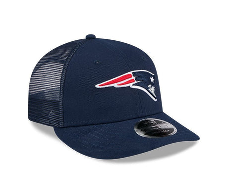 New England Patriots Navy 9FIFTY Snapback Trucker Hat - New Era - 23850212201