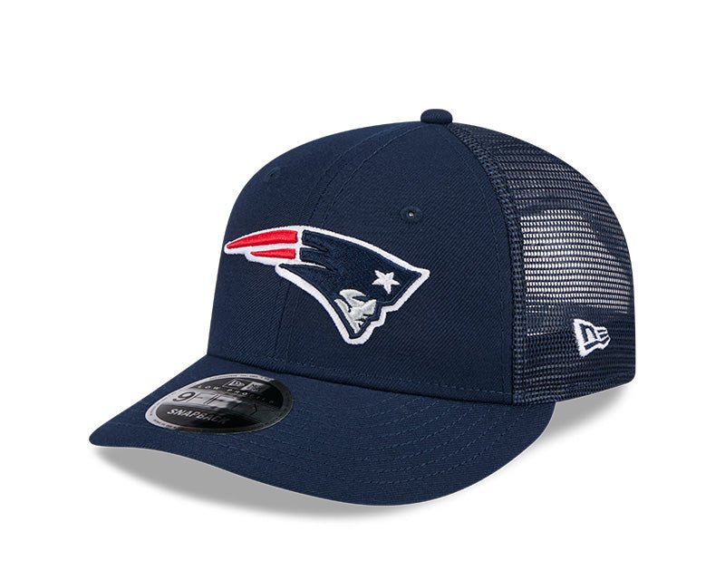 New England Patriots Navy 9FIFTY Snapback Trucker Hat - New Era - 23850212201