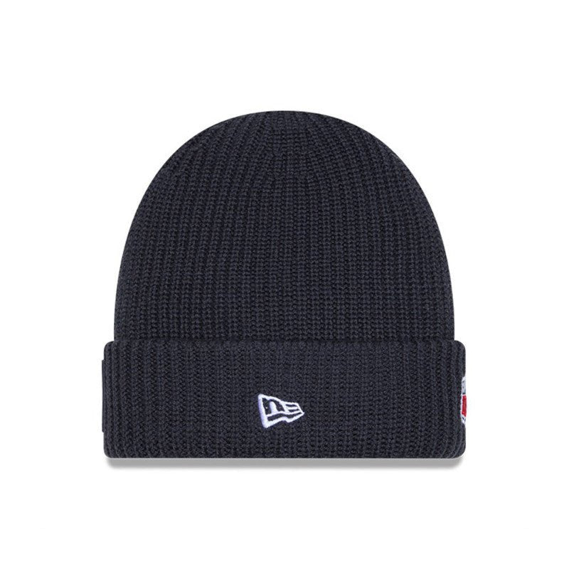 New England Patriots Navy Cuffed Knit Beanie - New Era - 