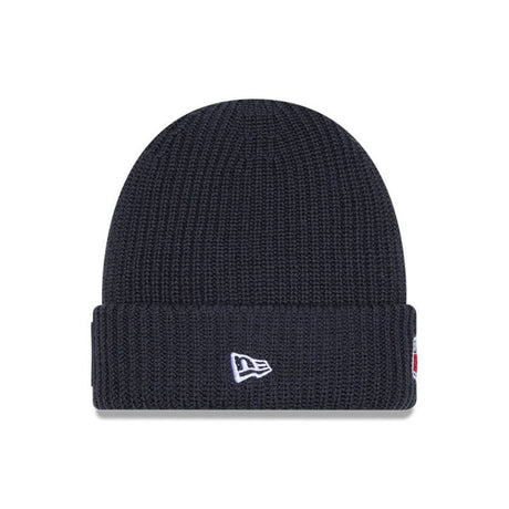 New England Patriots Navy Cuffed Knit Beanie - New Era - 