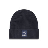 New England Patriots Navy Cuffed Knit Beanie - New Era - 