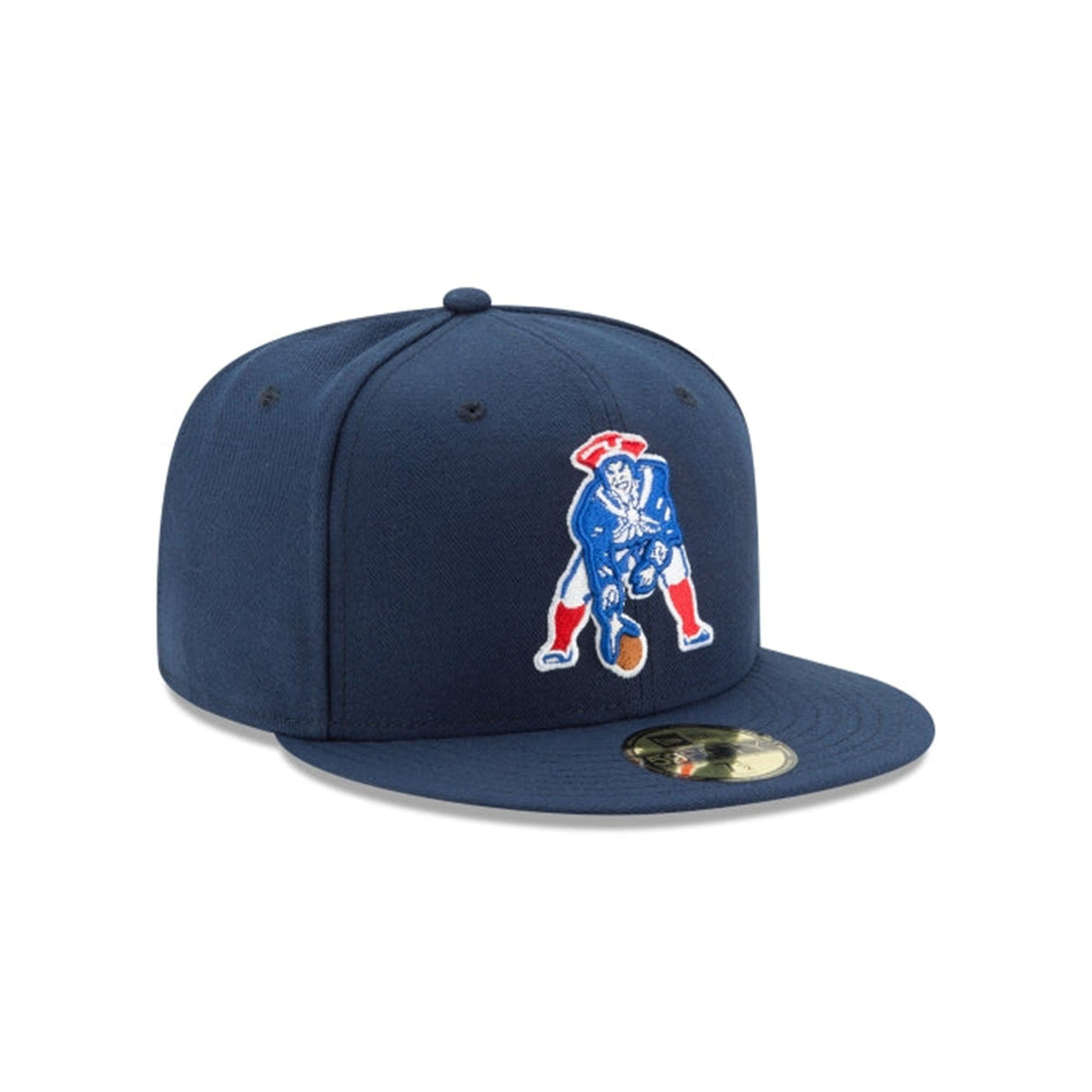 New England Patriots Pat Patriot 59FIFTY Fitted Hat Navy NFL Retro - New Era - 23140412213