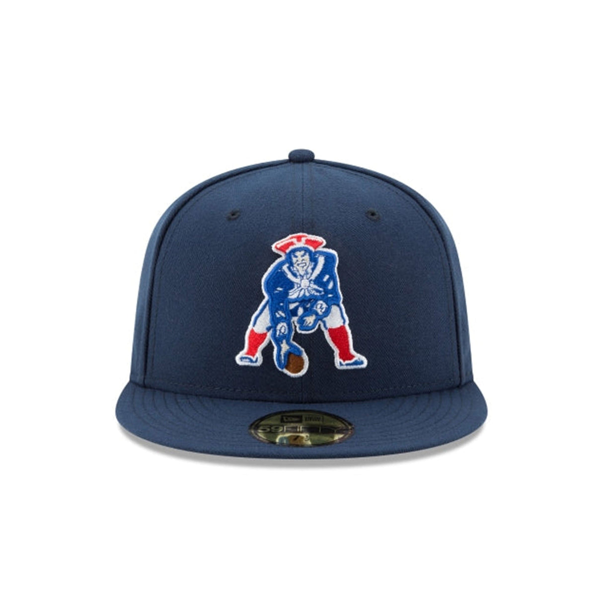 New England Patriots Pat Patriot 59FIFTY Fitted Hat Navy NFL Retro - New Era - 23140412213