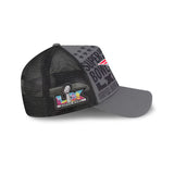 New England Patriots Super Bowl LX Charcoal 9FORTY A - Frame Trucker Hat - New Era - 36030212202
