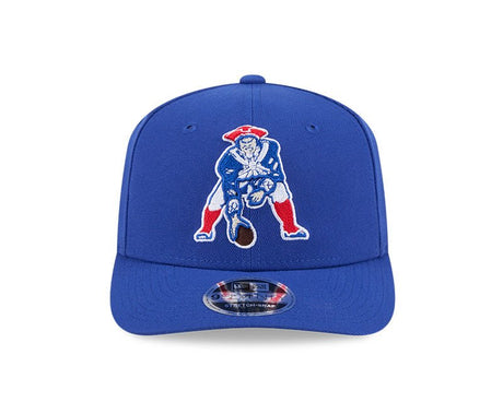 New England Patriots Throwback Blue 9SEVENTY Stretch - Snap Hat - New Era - 2395191221