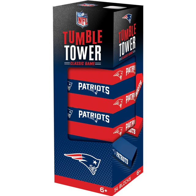 New England Patriots Tumble Tower - MasterPieces Puzzle Company INC - 705988017285