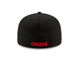 New Era Kansas City Chiefs Authentic Collection Black 59FIFTY Fitted Hat - New Era - 