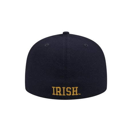 New Era Notre Dame Fighting Irish 59FIFTY Fitted Hat – Navy & Gold - New Era - 