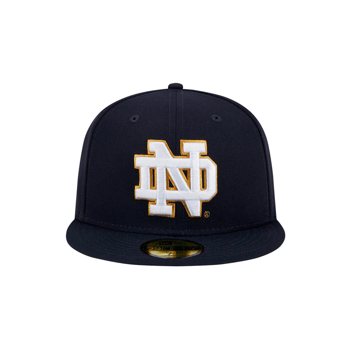New Era Notre Dame Fighting Irish 59FIFTY Fitted Hat – Navy & Gold - New Era - 
