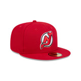 New Jersey Devils Team Red 59FIFTY Fitted Hat - New Era - 23500531001